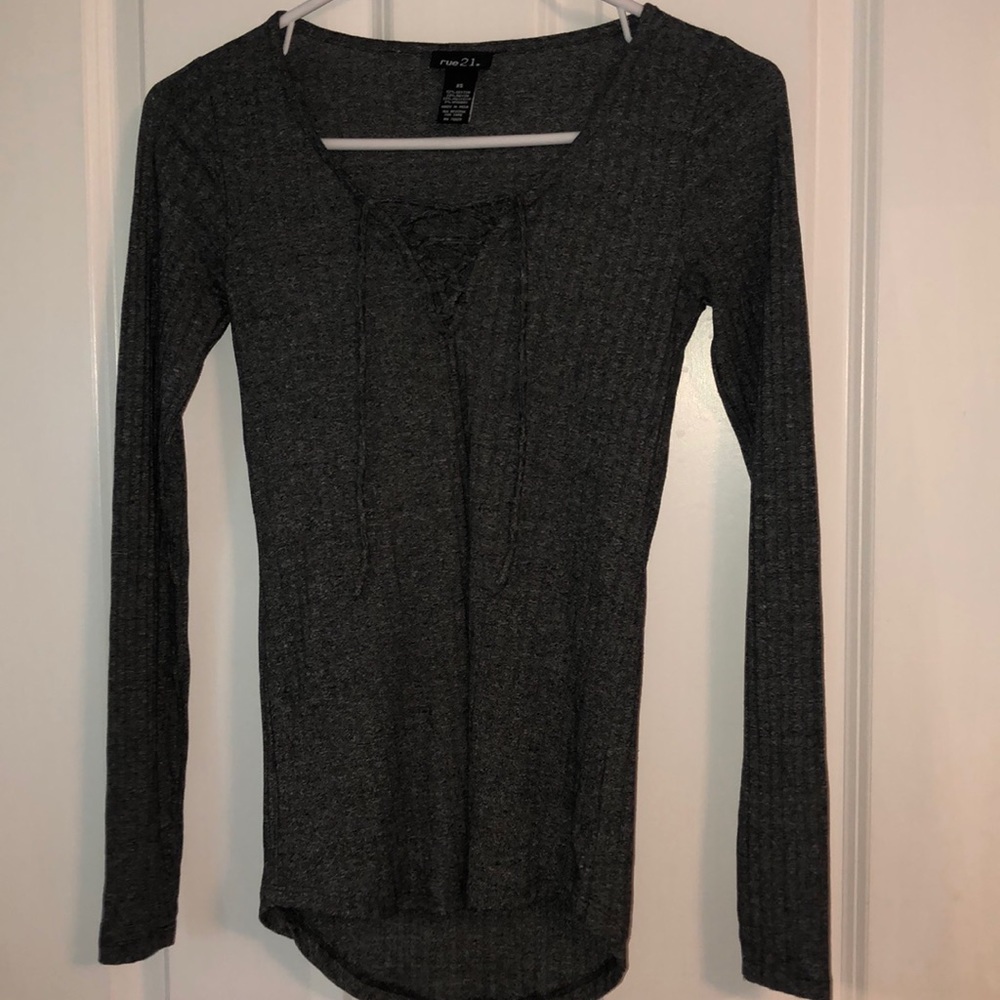 Rue 21 Tie Shirt